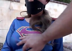Superheroine Supergirl Bound Cuffed Amd - 720p