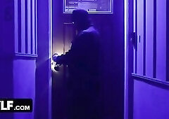 Mylf - Beautiful Milf In Sexy Lingerie Aaliyah Love Fucked Hardcore By Burglar While Blindfolded