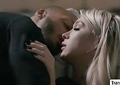 Horny Guy didnt expect to fuck his TBabe Neighbor Aubrey Kates ass