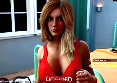 Playing the role of a mom while getting her big titties stuffed in the ass