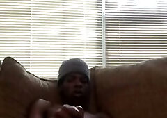 Huncho jackin his big dick