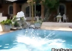 Hot Beefy Men Fucking In The Pool