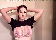 European Stepmom Artemisia Love Hot smoke fetish sesh soaked melons