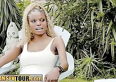 Hawt ebony beauty and sexy black hottie wanted large shlong so sexy teen drank one and enjoyed coarse sex