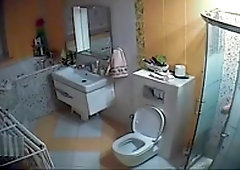 pregnant in the bathroom