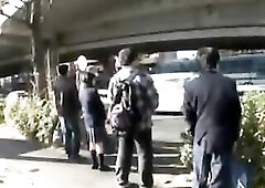 The lesbo took the bus and the mischief was begun two