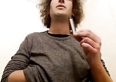 Rubbing My Large Boobies