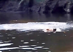 Jungle Man Sucking Big Black Dick