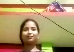 Gouthami reddy manthena removing dress & black sexy bra showing nude milky boobs