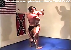 Horny porn clip homo Wrestling hottest watch show