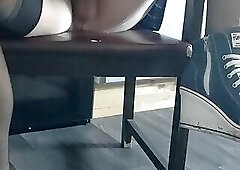 Mature CD Holly wanking