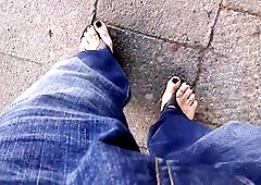 Shemale feet, transgender princess