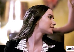 Alison Moore, Alison Rey And Hazel Moore - Brunette Fingers Gf Pussy In Anniversary