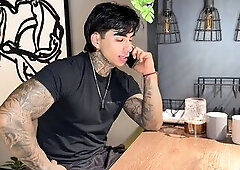 I'm home alone and missing my ex-girlfriend, so I make a decision to call her to have one final conversation with her... When I arrived I didn 