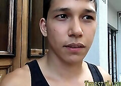 Latino sucks for cash