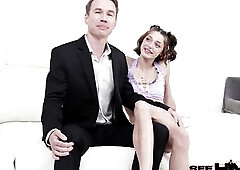 Large Shlong Nick Gets A Rimjob And Goes Down On Shroms Q’s Vagina!