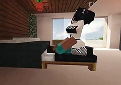 The rock gal can't control herself and bangs me sensually / Minecraft Jenny Mod