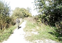 Pissing Outdoor Older mother I'd like to fuck