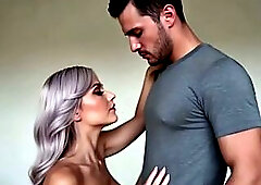 Pretty Chick in Nylons (AI Clip)