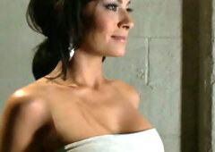 Tied and fucked by two