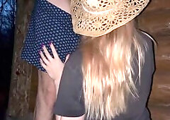 Pregnant Milkmaid Fucked by City Guy's Big Cock Outdoors