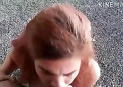 Slut tranny swallow both my nuts