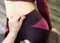 Step Mom Accidently Lands On My Hard Dick During Yoga