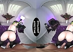 UP CLOSE VR Sultry Kitty Cam Ditches Her Gothic Energetically Ride Your Dick POV - Oliver Davis