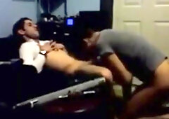 Gay-For-Pay Neighbor tear up faggot Bum