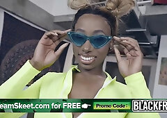 Jaymee Green, August Skye & Kinsley Karter: a lubricious soapy adventure with sensual vixens - teamskeet