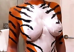 Wet and wild doggystyle sex session for busty amateur MILF