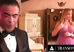 TRANSFIXED - Groom-To-Be Fucks With His Future Wife's Maid Of Honor Blake Lovely One Last Time