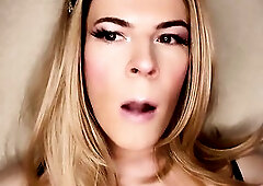 Trans Headmistress Jessica Bloom Feeds U Her Anal Creampie & Cums on Her Own Rectal hole!