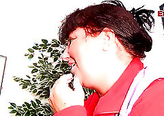 Mature Woman Next Door In A Threeway With The Neighbors