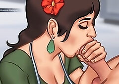 Maria's cookie jar hookup adventures in summertime saga compilation