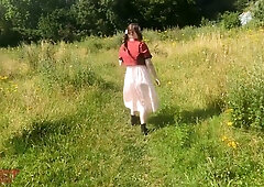 Aerith se fait baiser avant de partir en mission - Amateur Rouge Excitement