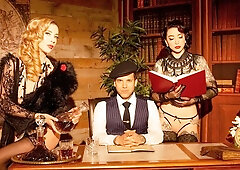 Aiden Ashley and Charlotte Sartre are enjoying intensive pound