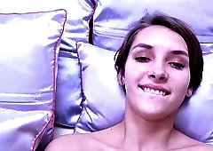 hot 18 year teen brunette fucked at modeling audition