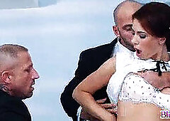 Tomm catches Ani Blackfox and Rodrigo fooling around - a wild threesome ensues!