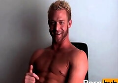 Gay public exhibitionist masturbation solo, solo, self facial