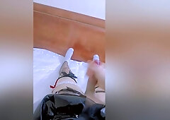 Trans Has Fun Masturbating 7u7