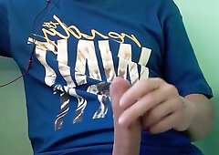 Great Ejaculation with Cumshot/ Onanism while Smoking