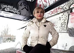 GERMAN SCOUT - Anal Sex Laura Crystal