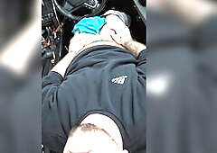 Trans Dude Makes His FTM Ramrod Cum Hard in Public (Boy Groaning ASMR) Smokin' Fetish