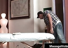 Hot and horny dude gets the massage of his life