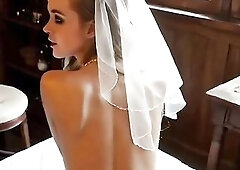 twat and large booty Banging previous to married - 1st wedding night - Large melons and orgassm - AI