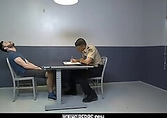 Hunky Suspect Sucks Cock To Avoid Jail