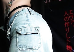 Brunette amateur teen masturbate to her boyfriend