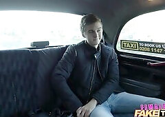 Female Fake Taxi Screw me in my fishnet nylons