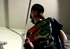 Heterosexual Thug Buddies Stroking their Ball-Sac by Draining off